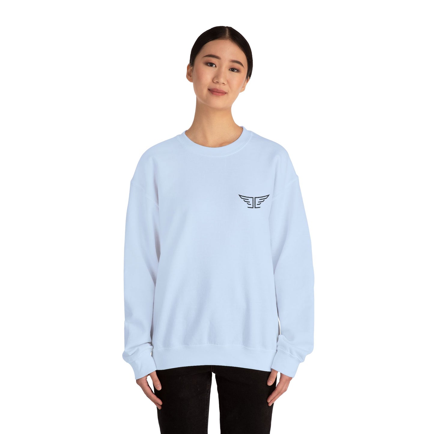 Unisex Heavy Blend™ Crewneck Sweatshirt - Minimalist Icon Design