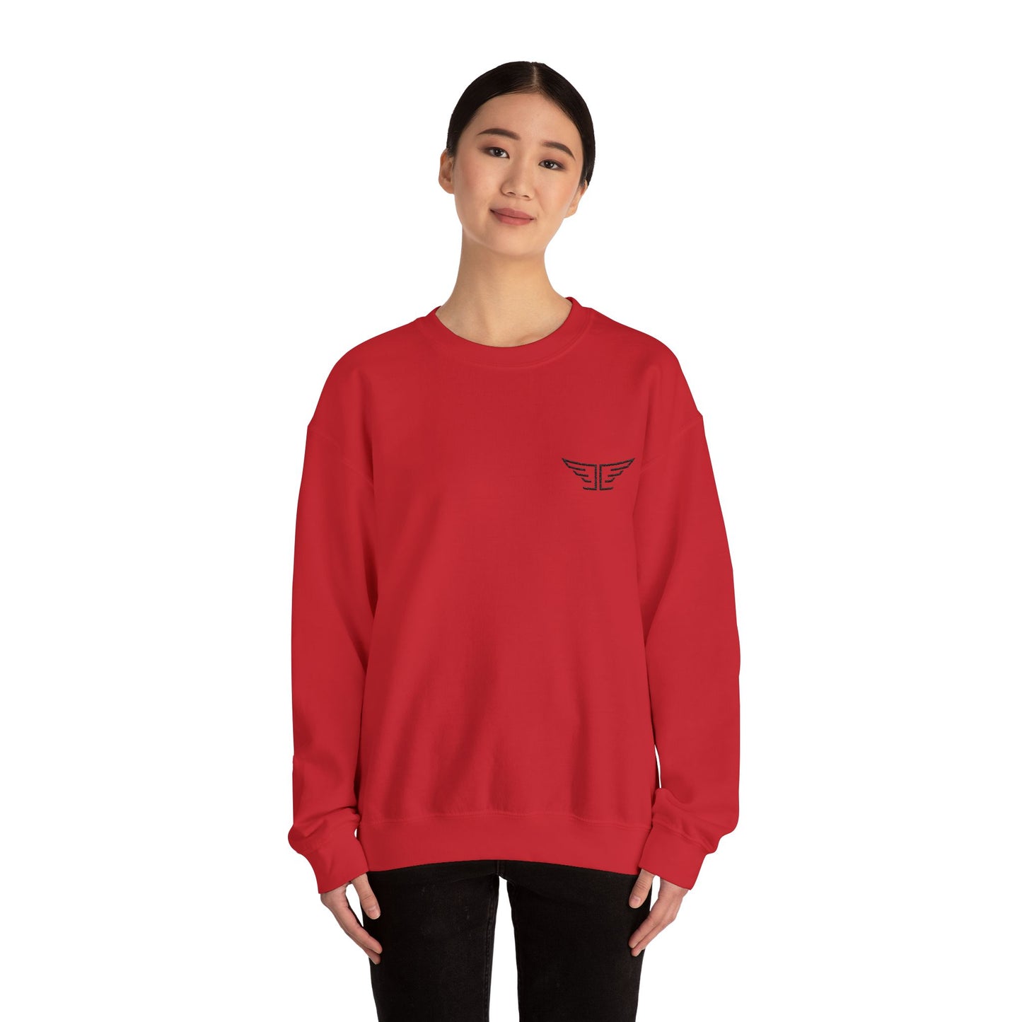 Unisex Heavy Blend™ Crewneck Sweatshirt - Minimalist Icon Design