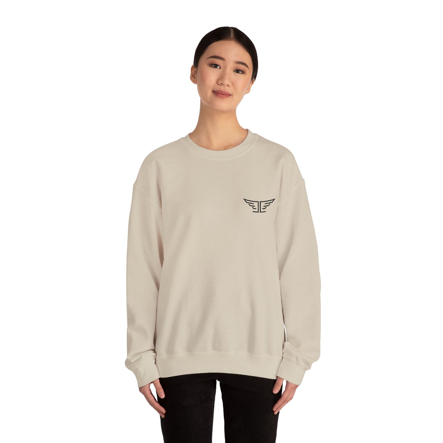 Unisex Heavy Blend™ Crewneck Sweatshirt - Minimalist Icon Design