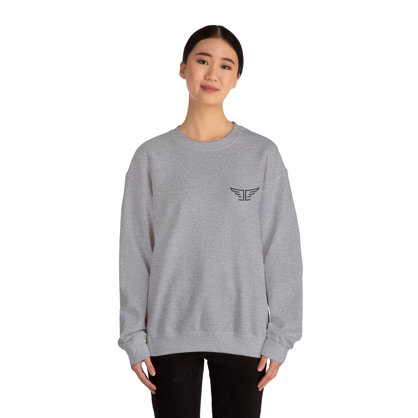 Unisex Heavy Blend™ Crewneck Sweatshirt - Minimalist Icon Design