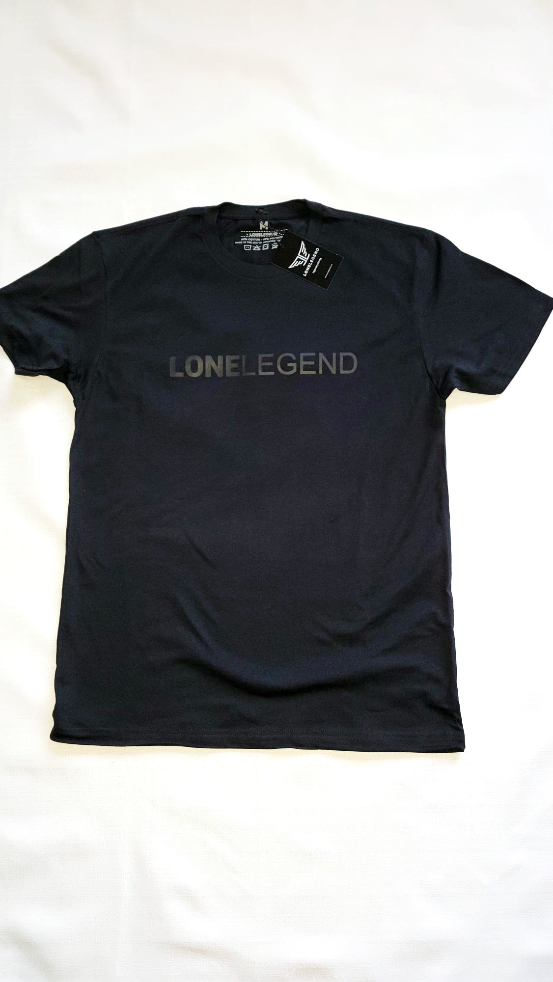 Legend Mens Crewneck Tee Black Edition