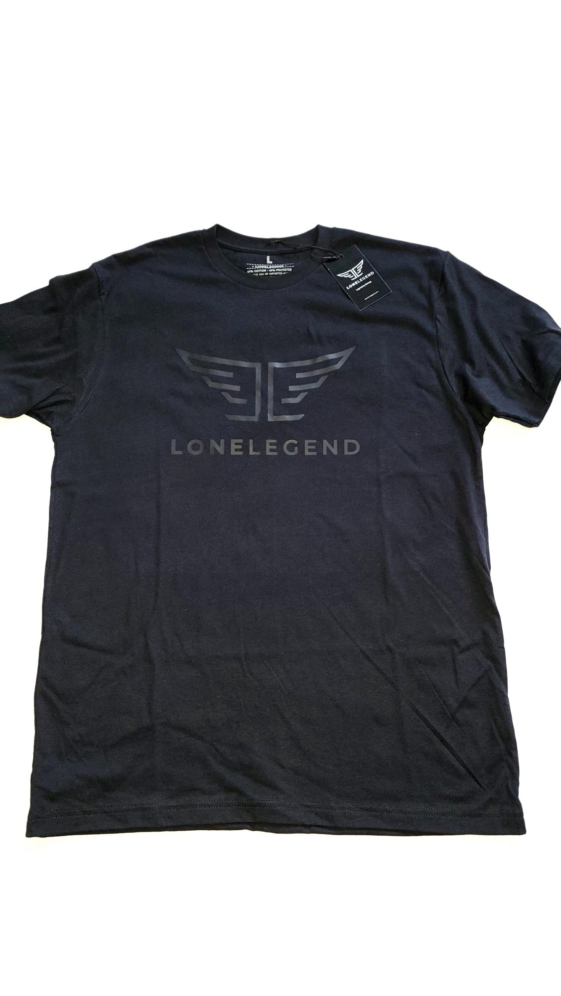 Legendary Mens Crewneck Tee Black Edition