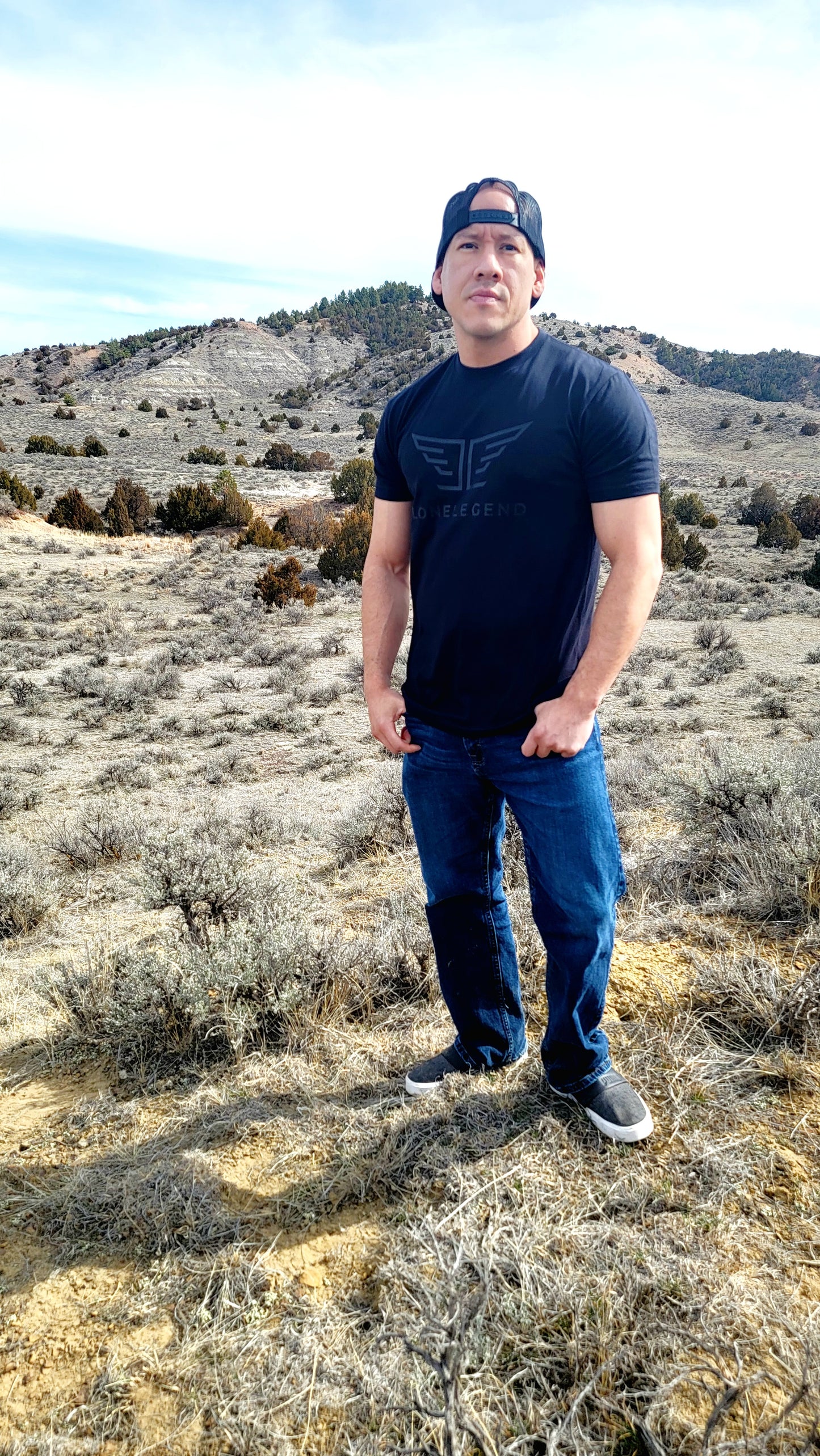 Legendary Mens Crewneck Tee Black Edition