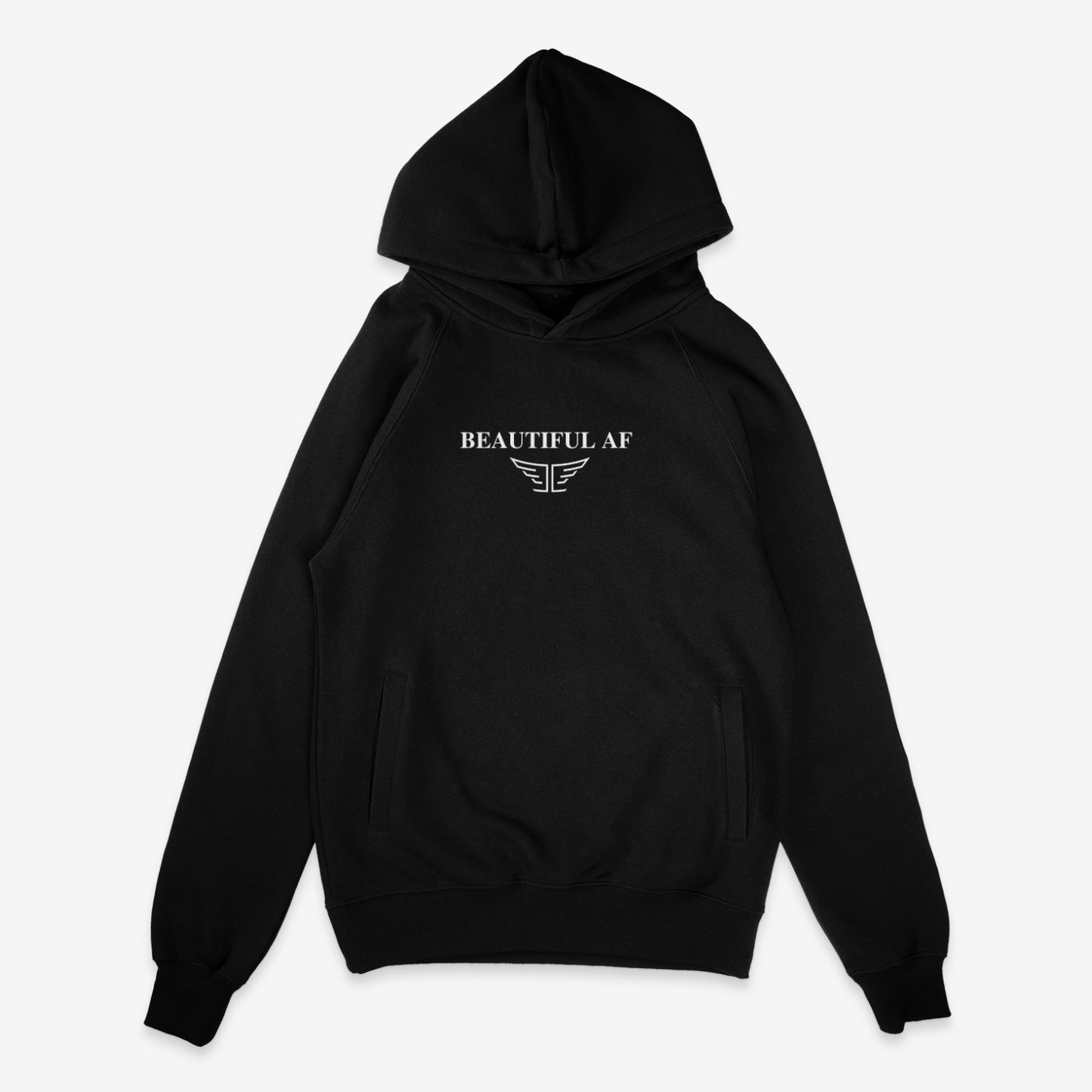 Beautiful AF Unisex Pullover Hoodie