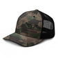 Camouflage trucker hat