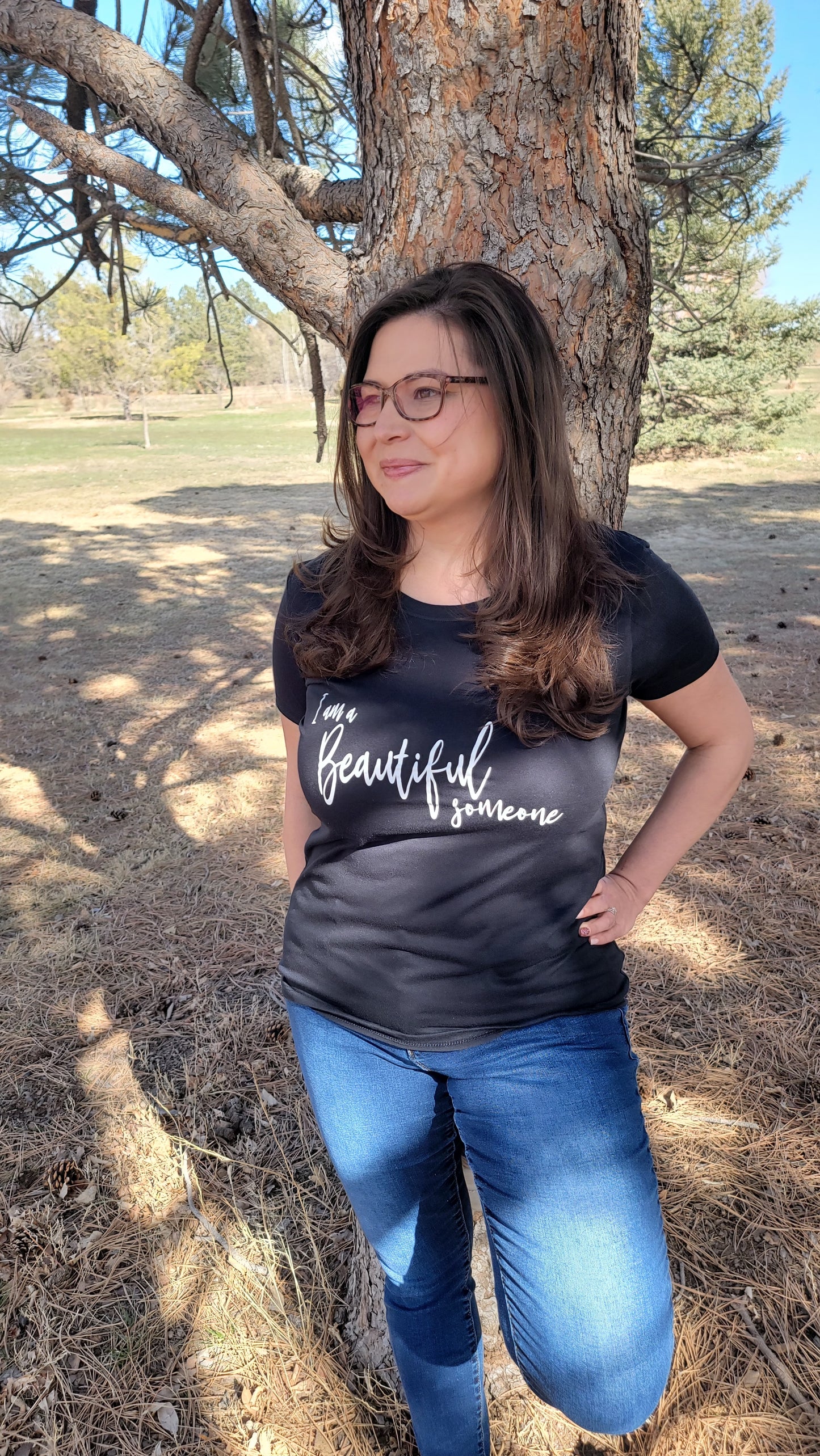 I Am A Beautiful Someone Ladies Tee